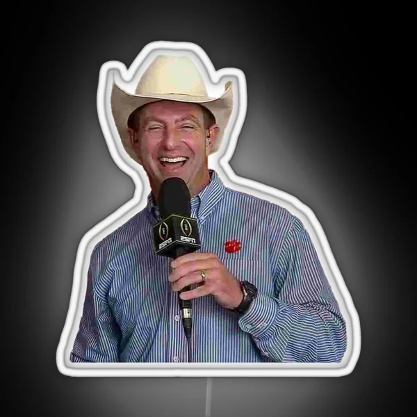 Dabo Cowboy Hat RGB Neon Sign