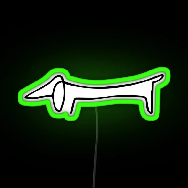 Dachshund RGB Neon Sign
