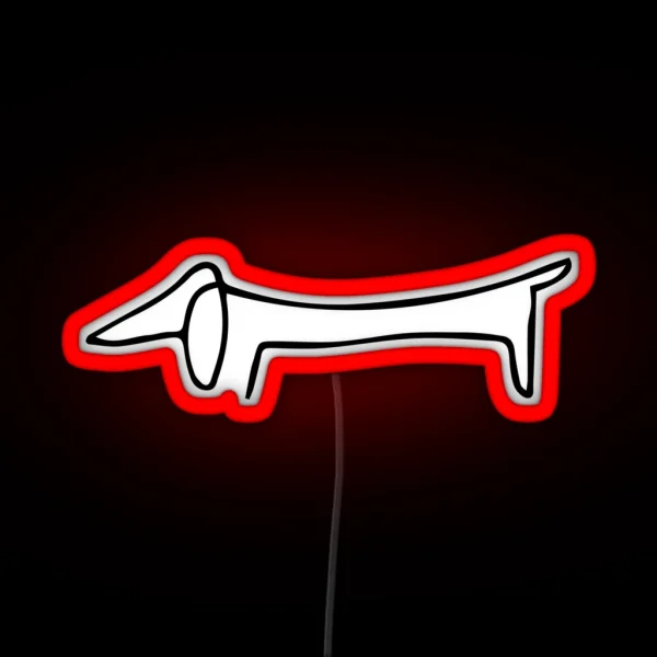 Dachshund RGB Neon Sign