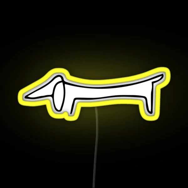 Dachshund RGB Neon Sign