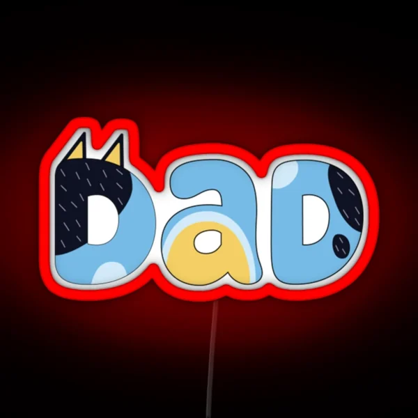 Dad Mate RGB Neon Sign