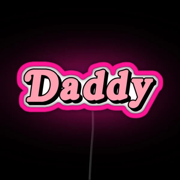 DADDY RGB Neon Sign