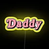 Personalized Customizable Dad Gift RGB Neon Sign Artwork Display Kit