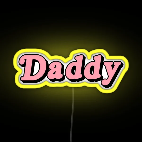 DADDY RGB Neon Sign