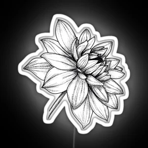 Dahlia Darling RGB Neon Sign