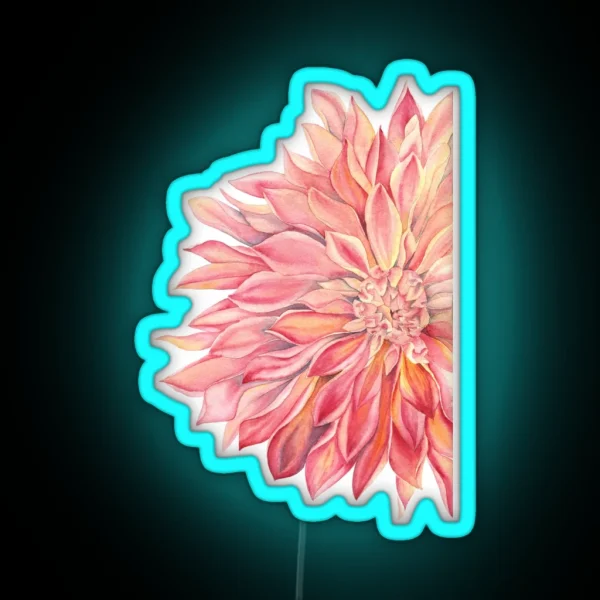 Dahlia RGB Neon Sign