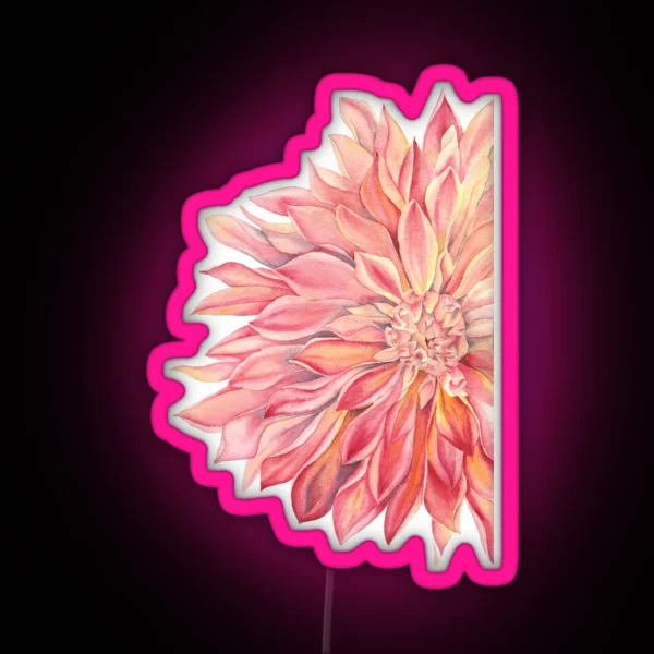 Dahlia RGB Neon Sign