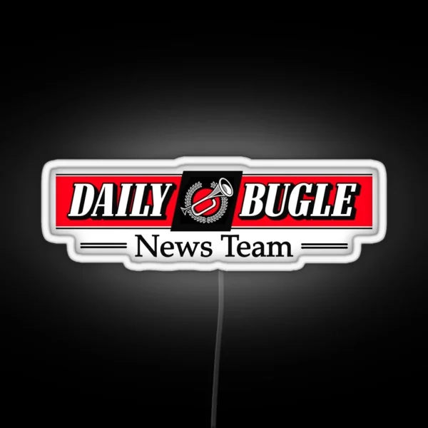 Daily Bugle News Team RGB Neon Sign