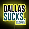 Dallas Sucks RGB Neon Sign with Customizable Color Changing Letters