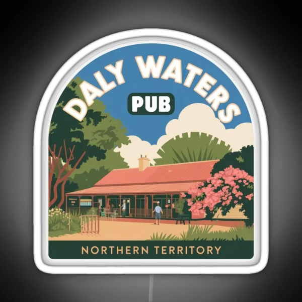 Daly Waters Northern Territory RGB Neon Sign