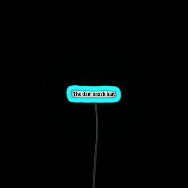 Dam Snack Bar Titan S Curse RGB Neon Sign