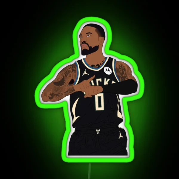 Dame Time Bucks RGB Neon Sign