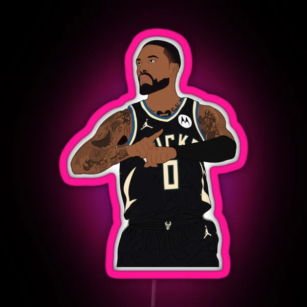 Dame Time Bucks RGB Neon Sign