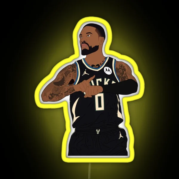 Dame Time Bucks RGB Neon Sign