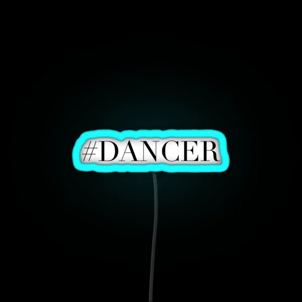 Dance Dancer RGB Neon Sign