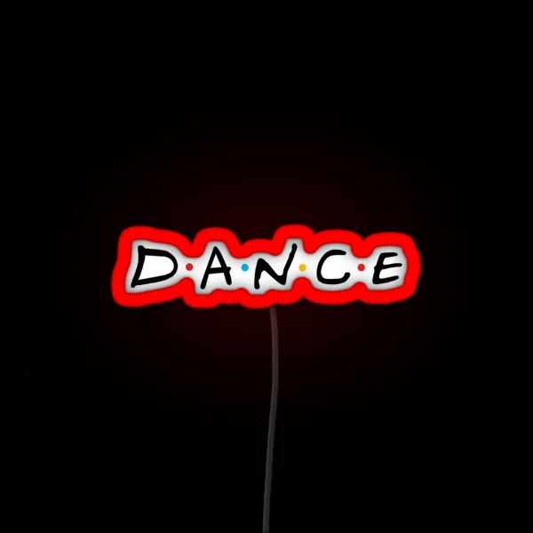 Dance RGB Neon Sign