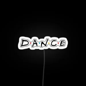 Dance RGB Neon Sign