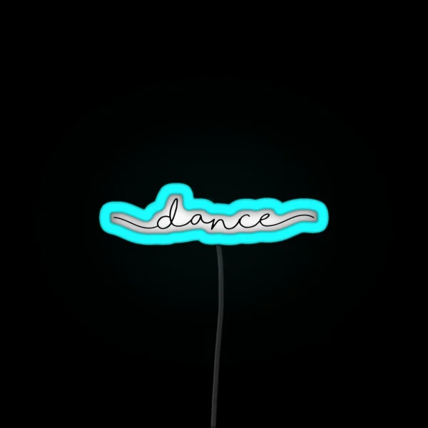 Dance RGB Neon Sign