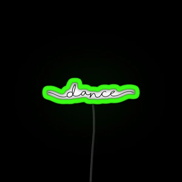 Dance RGB Neon Sign