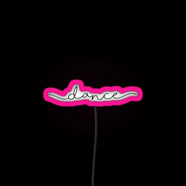 Dance RGB Neon Sign