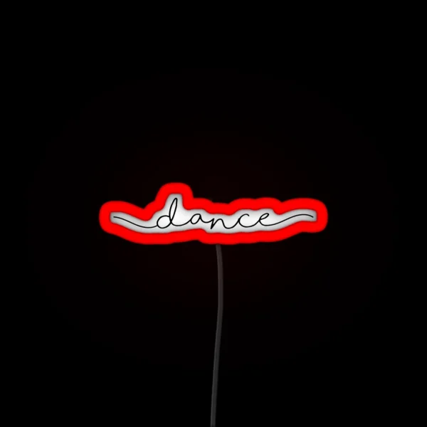 Dance RGB Neon Sign