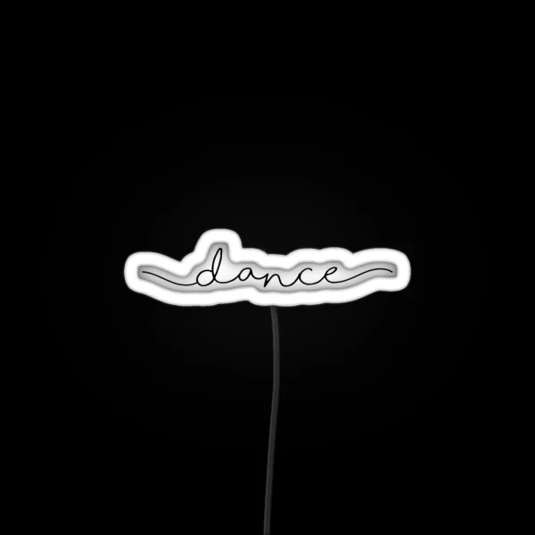 Dance RGB Neon Sign