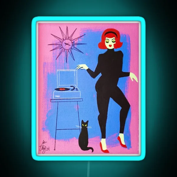 Dance This Mess Around RGB Neon Sign