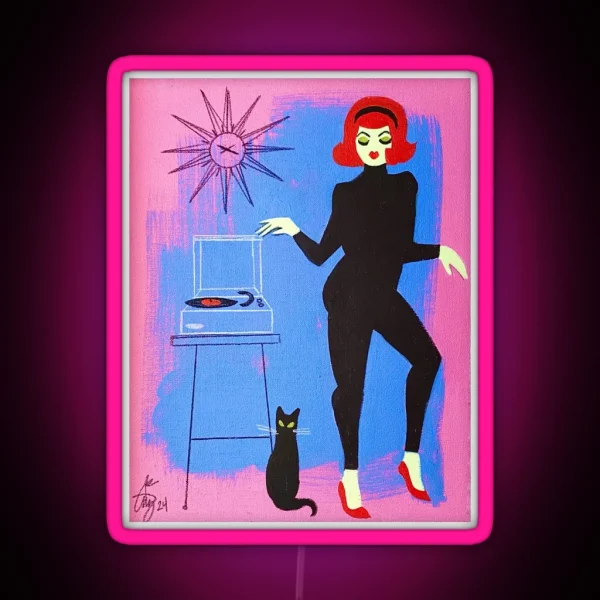 Dance This Mess Around RGB Neon Sign