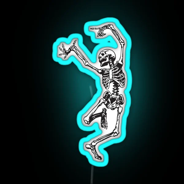 Dance With Death RGB Neon Sign