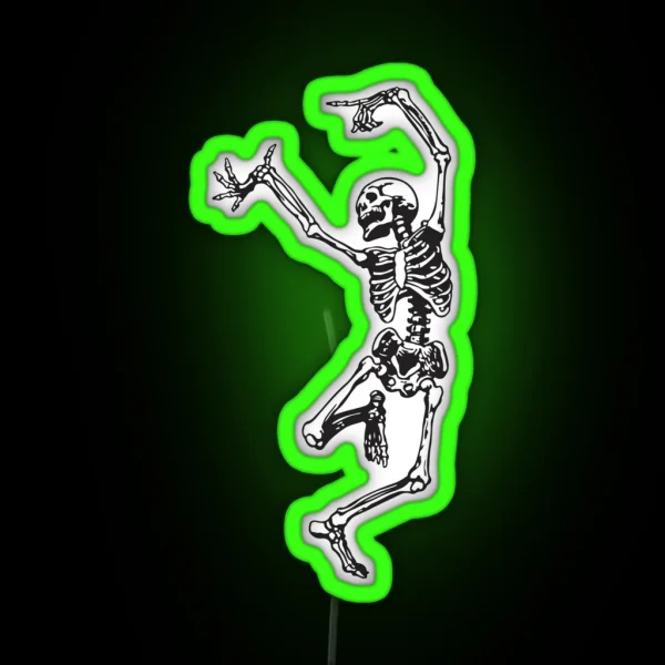 Dance With Death RGB Neon Sign