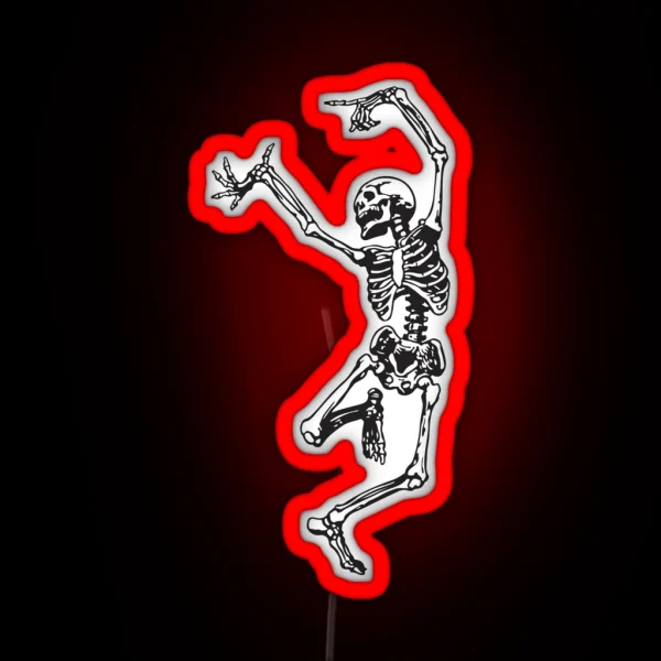 Dance With Death RGB Neon Sign