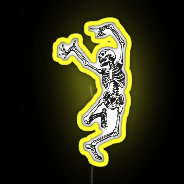 Dance With Death RGB Neon Sign