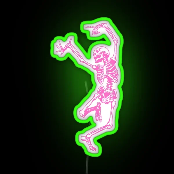 Dance With Pink Death RGB Neon Sign