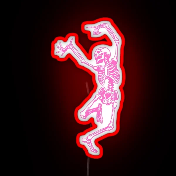 Dance With Pink Death RGB Neon Sign