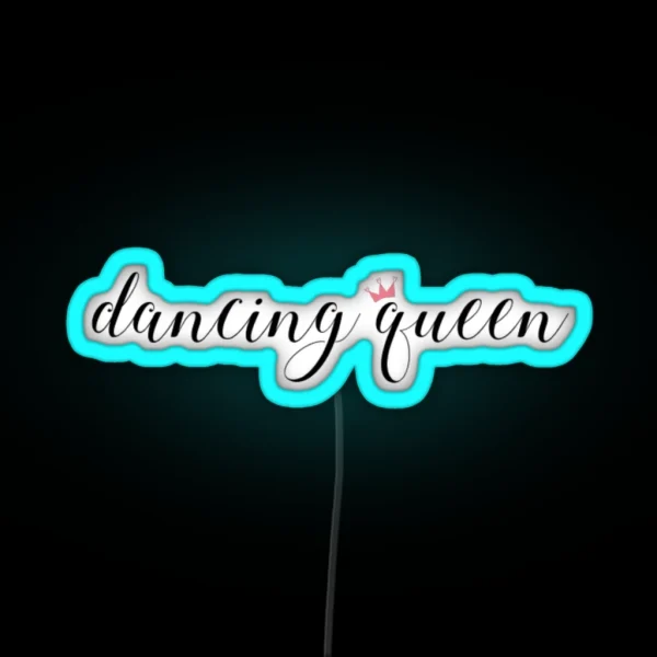 Dancing Queen RGB Neon Sign