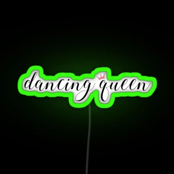 Dancing Queen RGB Neon Sign