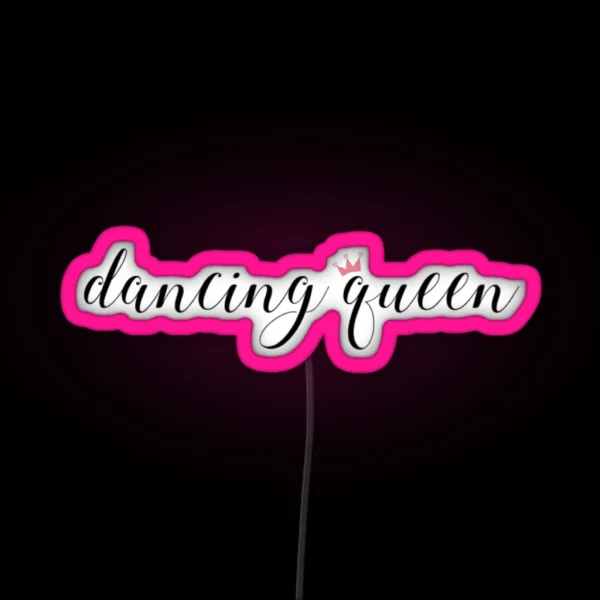 Dancing Queen RGB Neon Sign