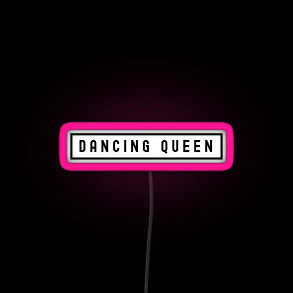 Dancing Queen RGB Neon Sign