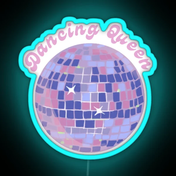 Dancing Queen RGB Neon Sign