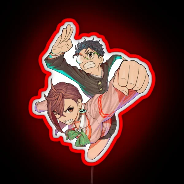 Dandadan Okarun And Ayase RGB Neon Sign
