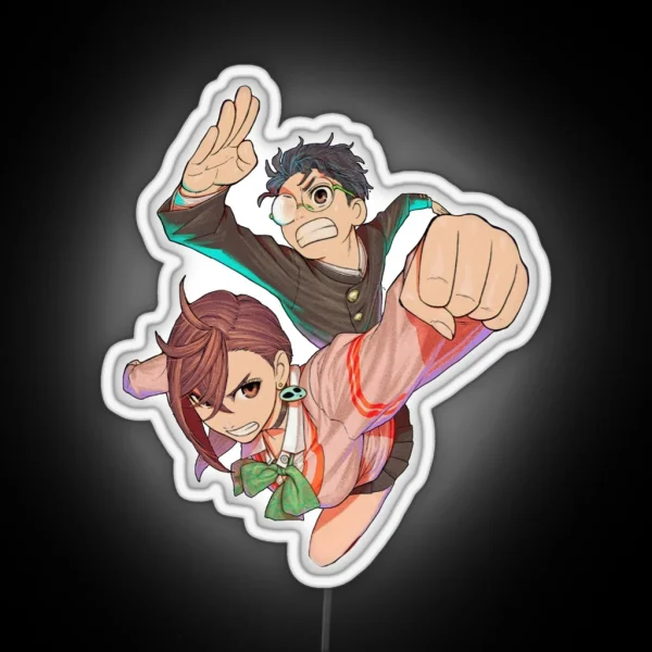 Dandadan Okarun And Ayase RGB Neon Sign