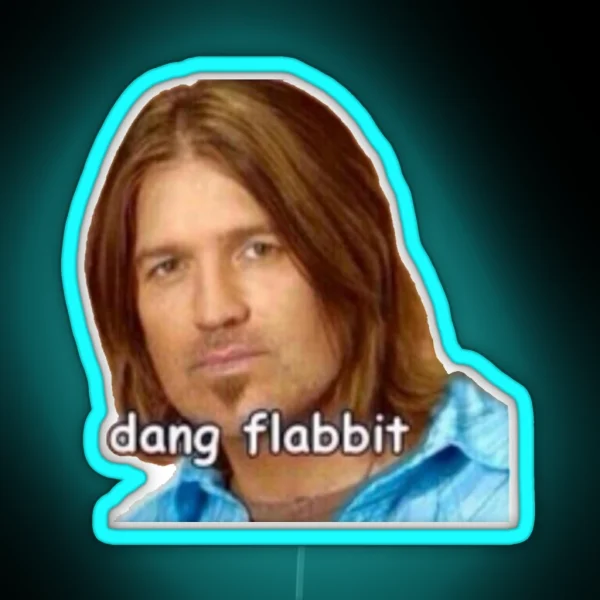Dang Flabbit RGB Neon Sign