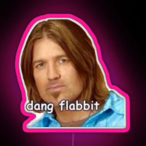 Dang Flabbit RGB Neon Sign