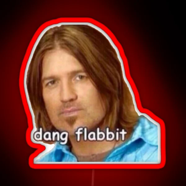 Dang Flabbit RGB Neon Sign