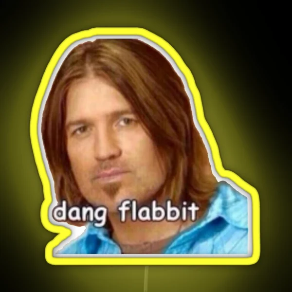 Dang Flabbit RGB Neon Sign
