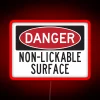Warning: Do not lick this vibrant LED display sign.