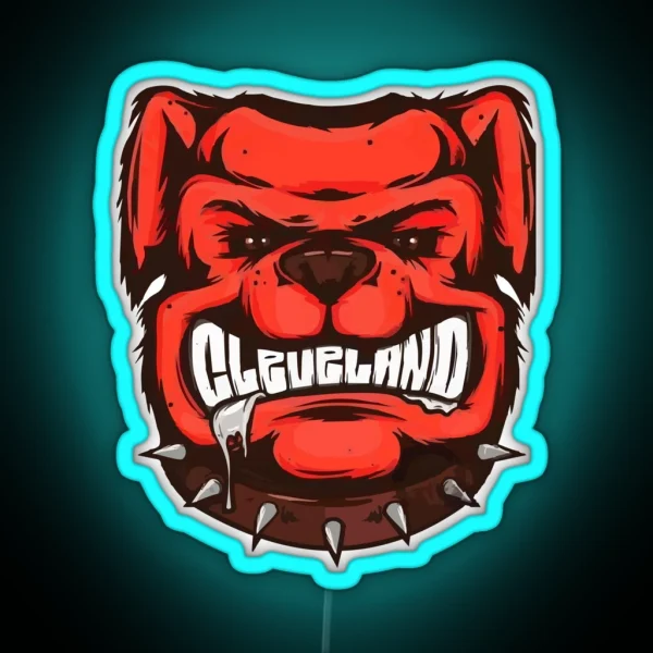 DANGEROUS DAWGS RGB Neon Sign