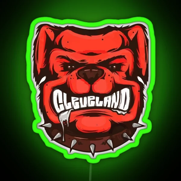 DANGEROUS DAWGS RGB Neon Sign