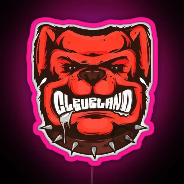 DANGEROUS DAWGS RGB Neon Sign