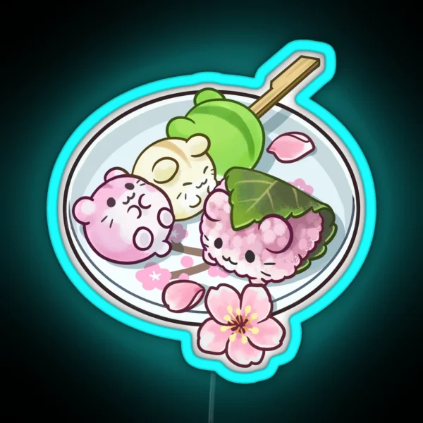Dango And Mochi RGB Neon Sign